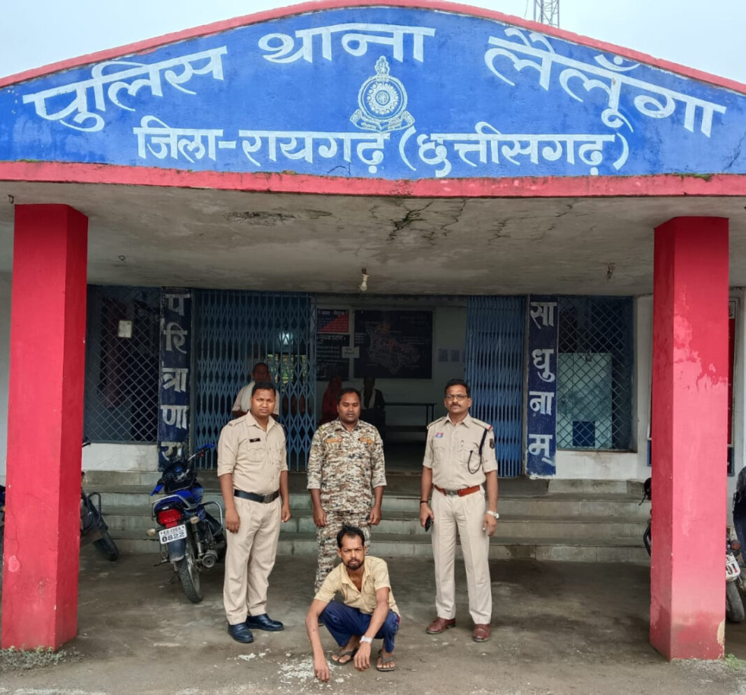 बहन की हत्या करने वाले आरोपी भाई को लैलूंगा पुलिस ने गिरफ्तार कर भेजा रिमांड पर, लैलूंगा के ग्राम राताखण्ड की घटना