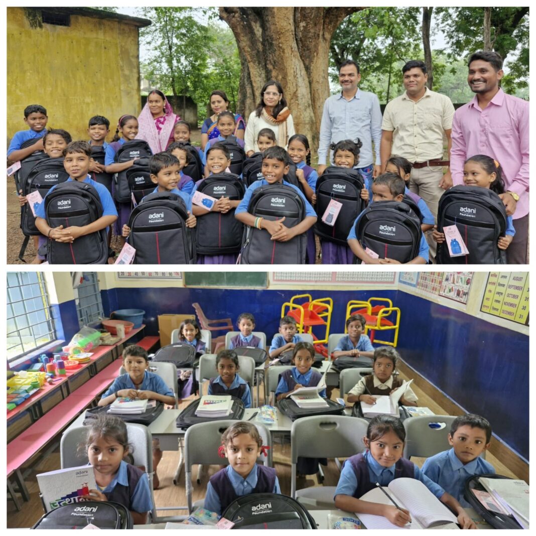 प्रोजेक्ट उत्थान के तहत शिक्षा की ओर एक सशक्त कदम, रायगढ़ में हुआ शाला प्रवेशोत्सव का भव्य आयोजन