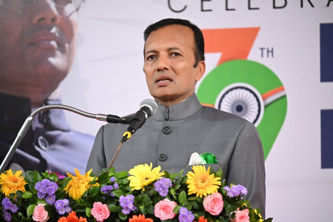 देश की अर्थव्यवस्था में जिंदल स्टील का अहम योगदान : नवीन जिंदल — जिंदल स्टील के रायगढ़ संयंत्र में उत्साह पूर्वक मनाया गया स्वतंत्रता दिवस