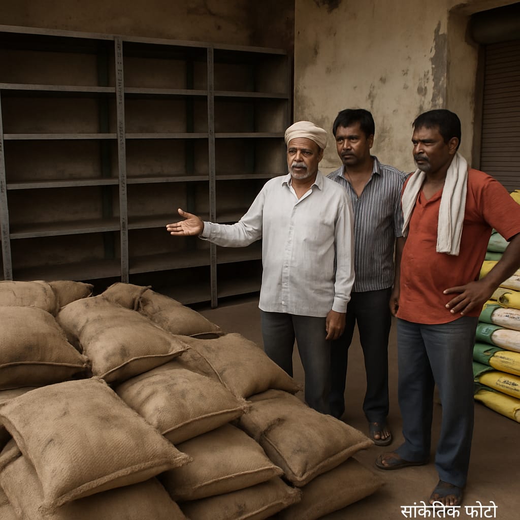 किसानों के हिस्से का खाद ग़ायब, कालाबाज़ारी में मुनाफाखोरी चरम पर…किसान डेढ़ से दोगुना दाम पर खाद खरीदने को मजबूर