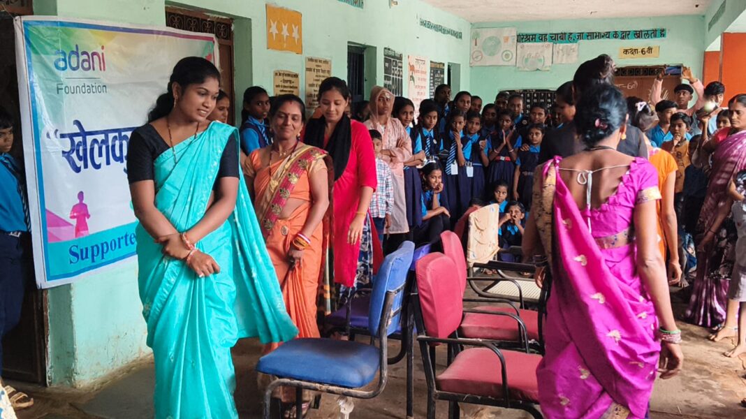 अदाणी फाउंडेशन ‘उत्थान परियोजना’ द्वारा ग्राम ताराशिव में खेल दिवस का सफल आयोजन
