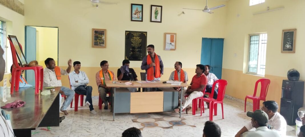 सेवा ही संगठन की पहचान- अशोक अग्रवाल…तारापुर मण्डल के नवरंगपुर में सेवा पखवाड़ा का कार्यशाला सम्पन्न