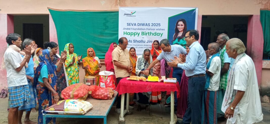सेवा दिवस के रूप में मनाया गया श्रीमती शालू जिंदल का जन्मदिन