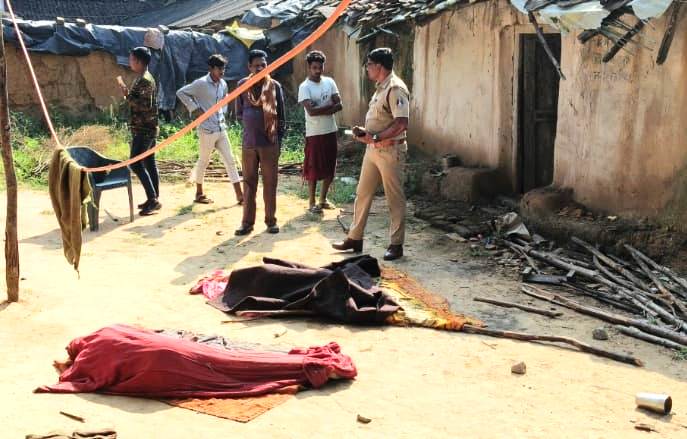 घरघोड़ा दोहरे हत्याकांड में 6 घंटे में दो संदेही हिरासत में, पुराने विवाद और रुपये के लेन-देन से जुड़ा पूरा मामला