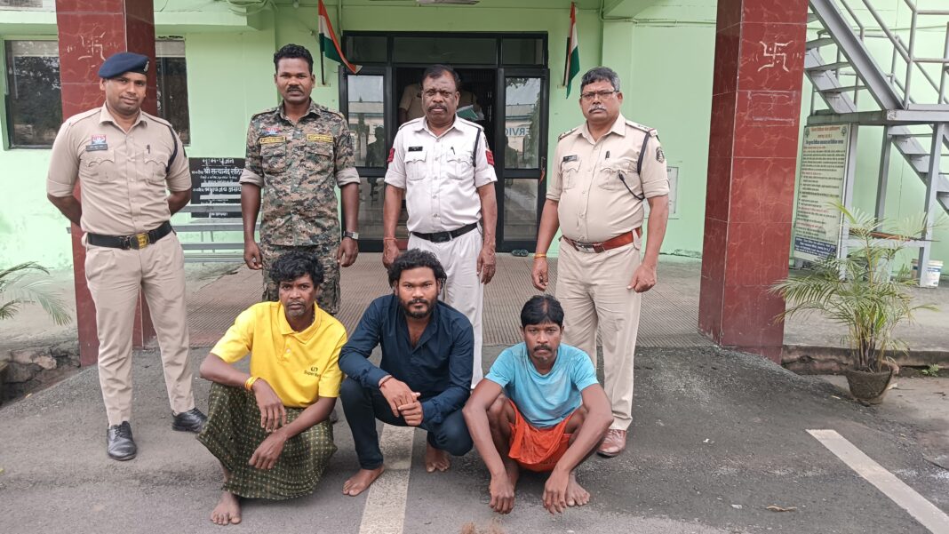 ग्राम जिवरी में करेंट से महिला की मौत मामले में तीन आरोपी गिरफ्तार