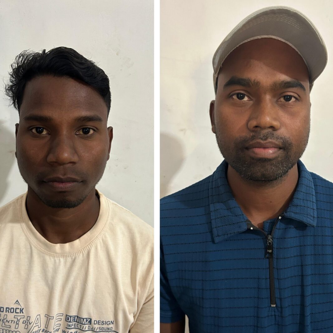 रायगढ़ पुलिस ने साइबर ठगी में उपयोग हुए दो म्यूल खाता धारकों को गिरफ्तार कर रिमांड पर भेजा