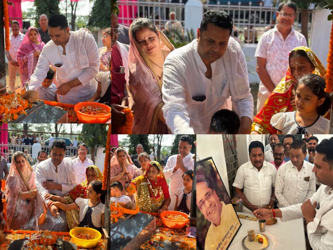 जन्म-जयंती पर जननायक ‘नंदू भैया’ को श्रद्धांजलि देने शांति बगिया में उमड़ा श्रद्धा का सैलाब