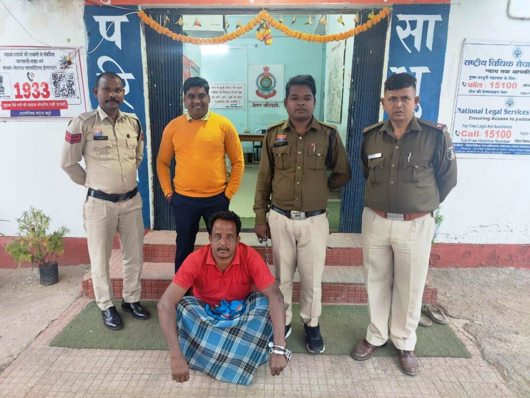 चोटीगुड़ा में अधेड़ की मौत के मामले में घरघोड़ा पुलिस की त्वरित कार्रवाई, आरोपी को चंद घंटों में गिरफ्तार कर भेजा जेल