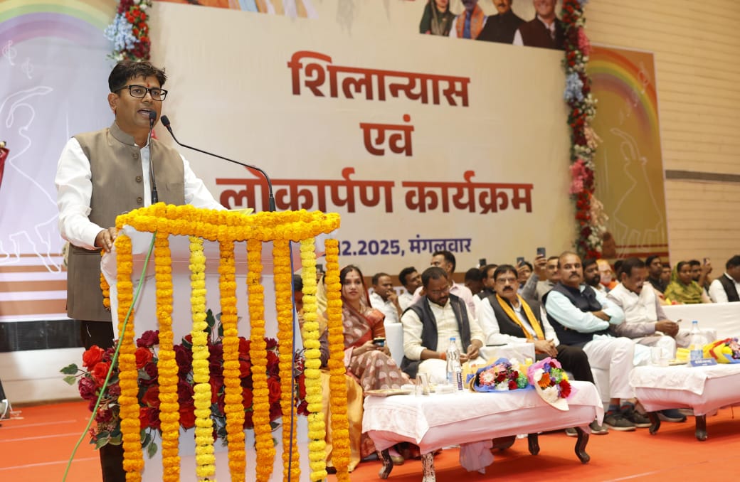 विकास कार्यों के लिए धन की नहीं होगी कमी-वित्त मंत्री श्री ओ.पी.चौधरी…रायगढ़ शहर के सर्वांगीण विकास हेतु 6.59 करोड़ रुपये के 96 कार्यों का शिलान्यास