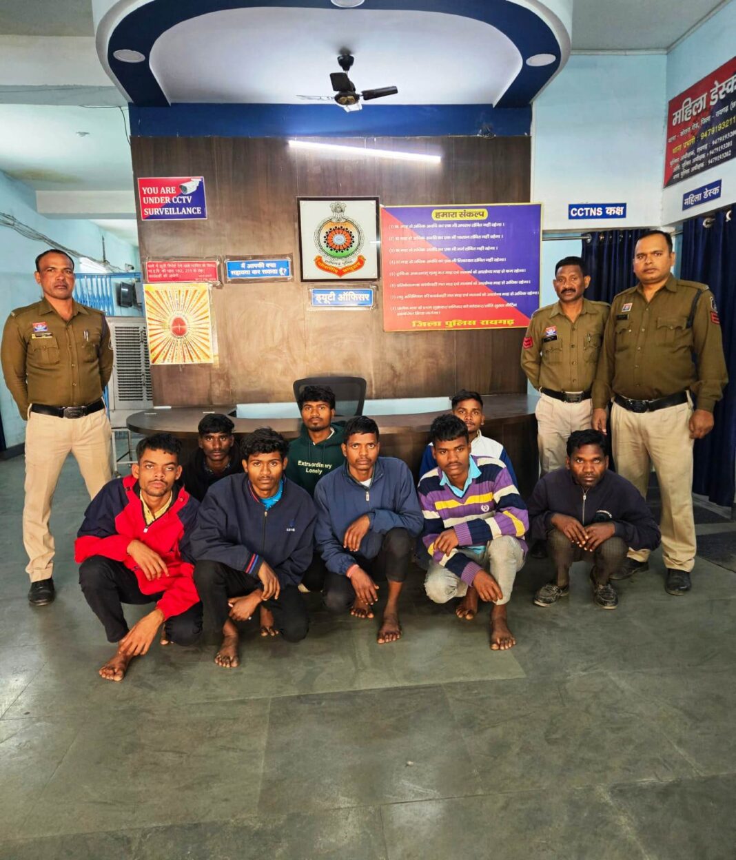 किरोडीमल नगर में पिता-पुत्र से मारपीट: हत्या के प्रयास में 8 आरोपी गिरफ्तार, कोतरारोड़ पुलिस की सख्त कार्रवाई