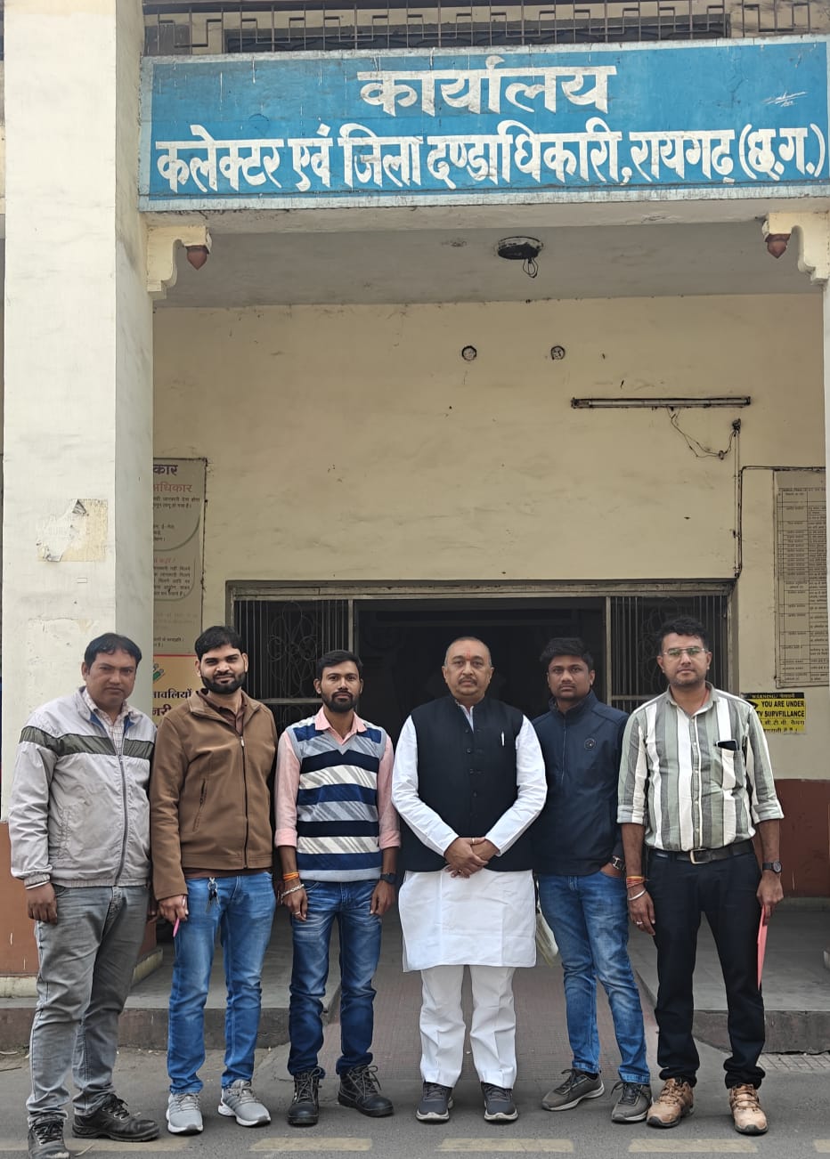 एनटीपीसी लारा के अधिकारियों ने गायब किया अरबों रूपये बेरोजगारी भत्ता – लारा संघर्ष …कलेक्टर मयंक चतुर्वेदी से मिला विस्थापितों का प्रतिनिधि मंडल