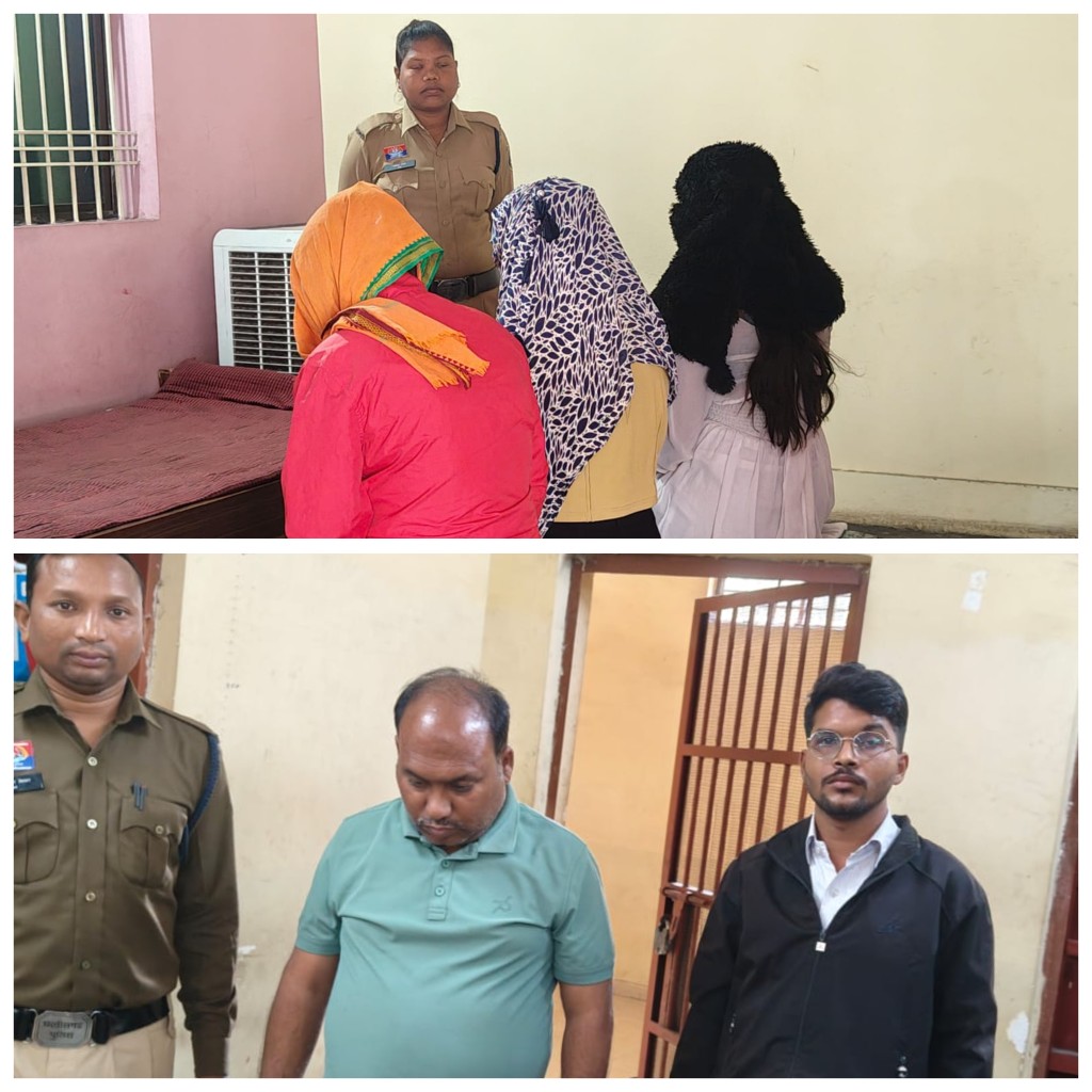 केलो बिहार में देह व्यापार का भंडाफोड़, 2 आरोपी गिरफ्तार, पीटा एक्ट के तहत कार्यवाही … किराये के मकान में बाहर से महिलाओं को लाकर कराया जा रहा था देह व्यापार