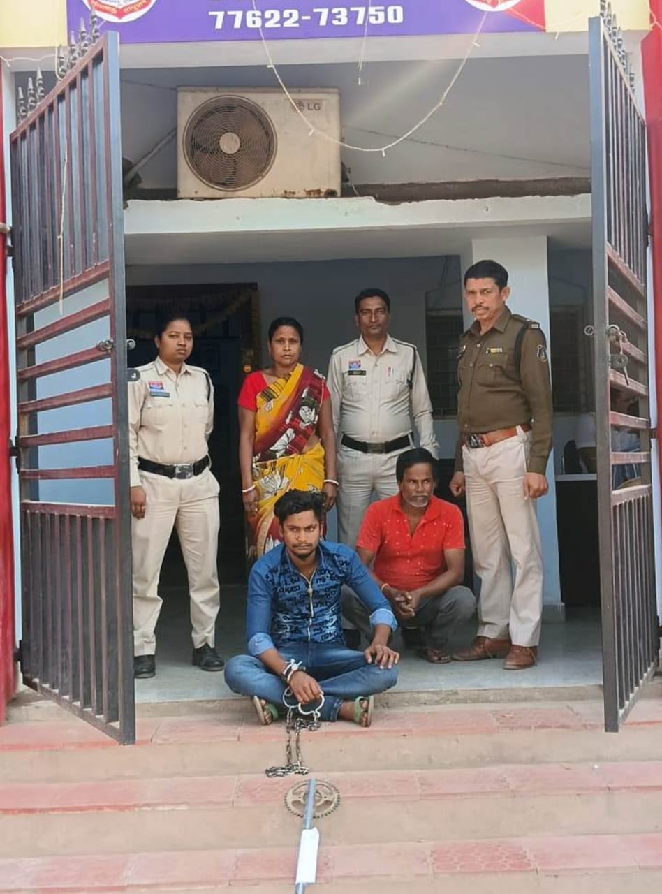 पुरानी बस्ती खरसिया में मारपीट की घटना पर पुलिस की त्वरित कार्रवाई — हत्या के प्रयास अपराध में तीन आरोपी गिरफ्तार