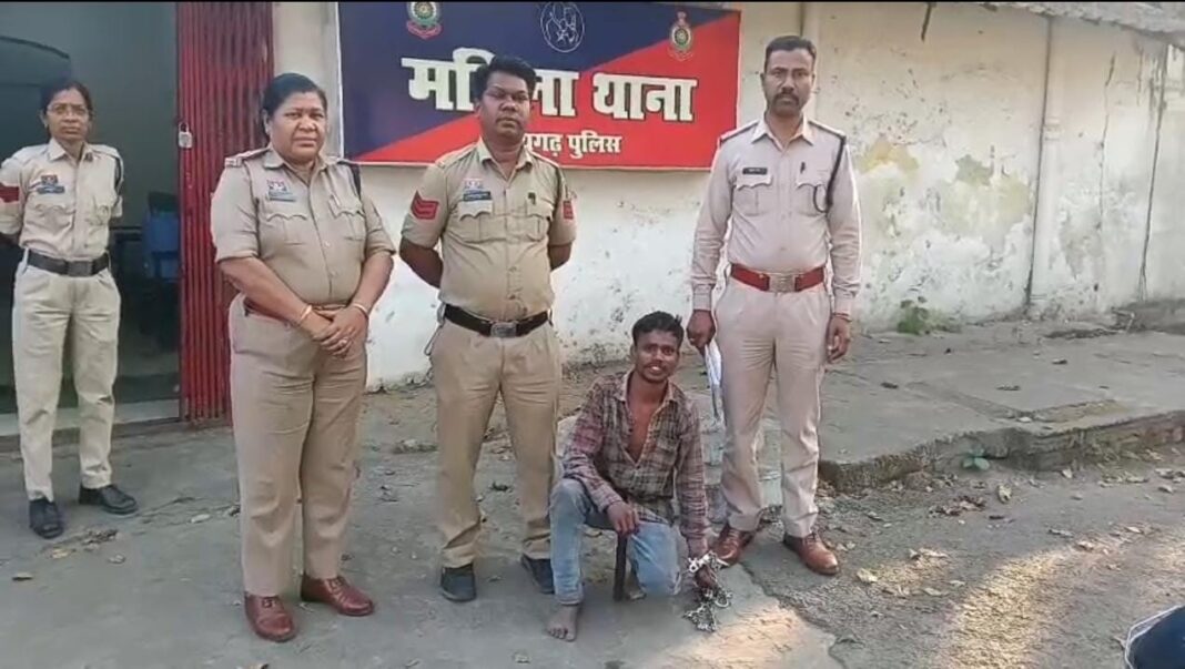 युवती से छेड़छाड़ करने वाले आरोपी युवक को महिला थाना पुलिस ने किया गिरफ्तार