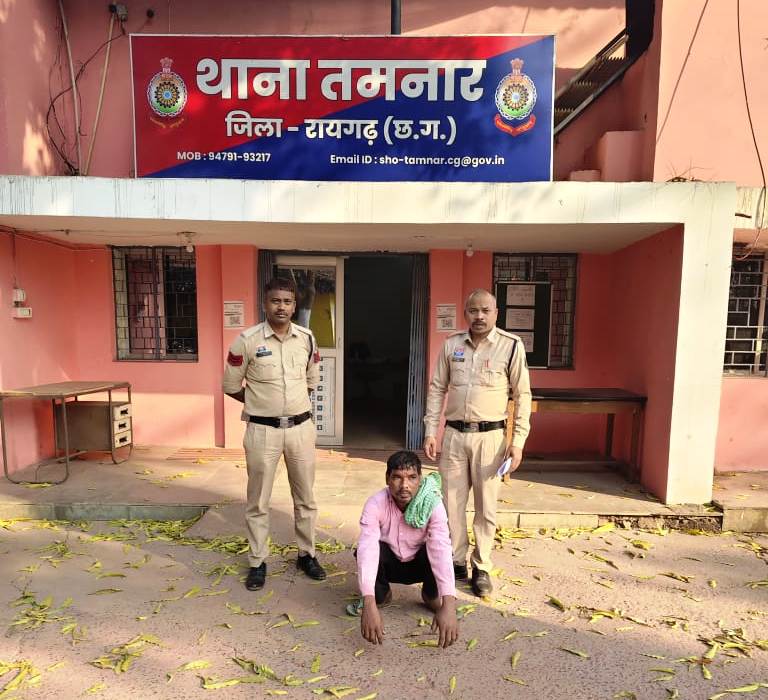 मामूली विवाद पर टांगी से हमला कर गंभीर चोट पहुंचाने वाला आरोपी गिरफ्तार