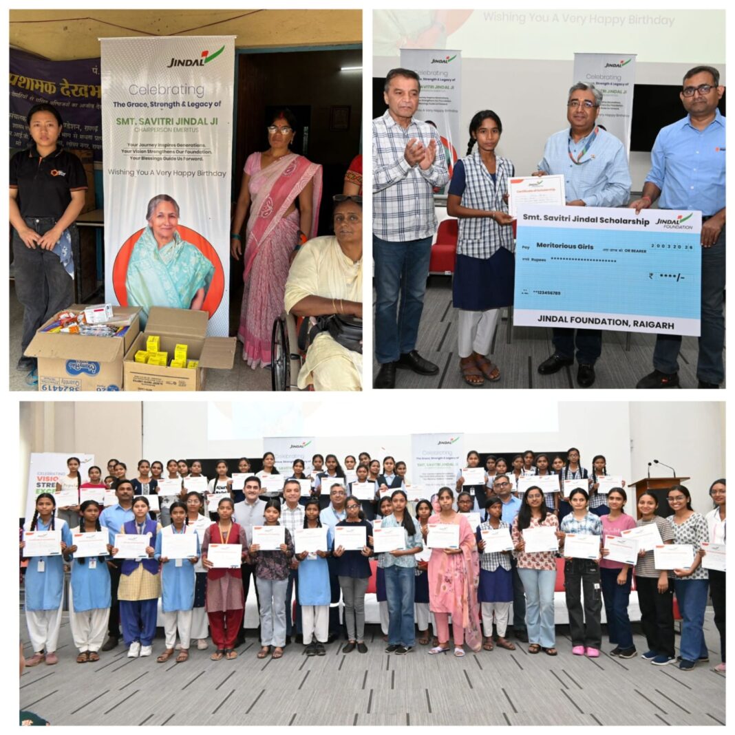 सेवाभाव और जनकल्याण के साथ मनाया गया सावित्री देवी जिंदल का जन्मदिन