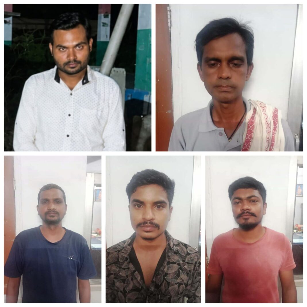 “ऑपरेशन अंकुश” के तहत चौकी खरसिया पुलिस की जुआ-सट्टा रेड कार्रवाई में चार जुआरी गिरफ्तार, ₹4500 नगद जब्त